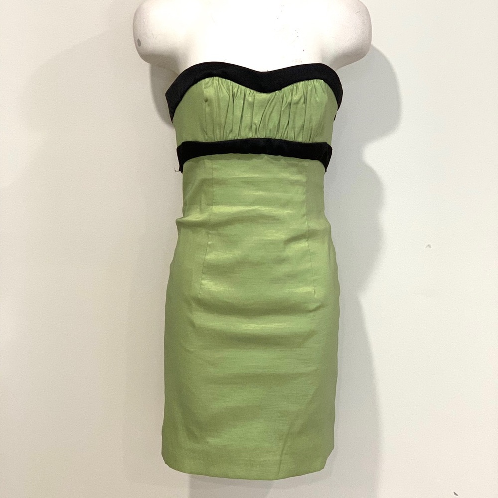 Jessica McClintock Green Cocktail Dress Size 10